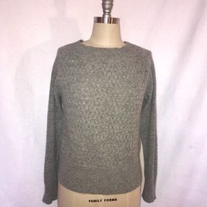True Character m wool/angora textured sweater